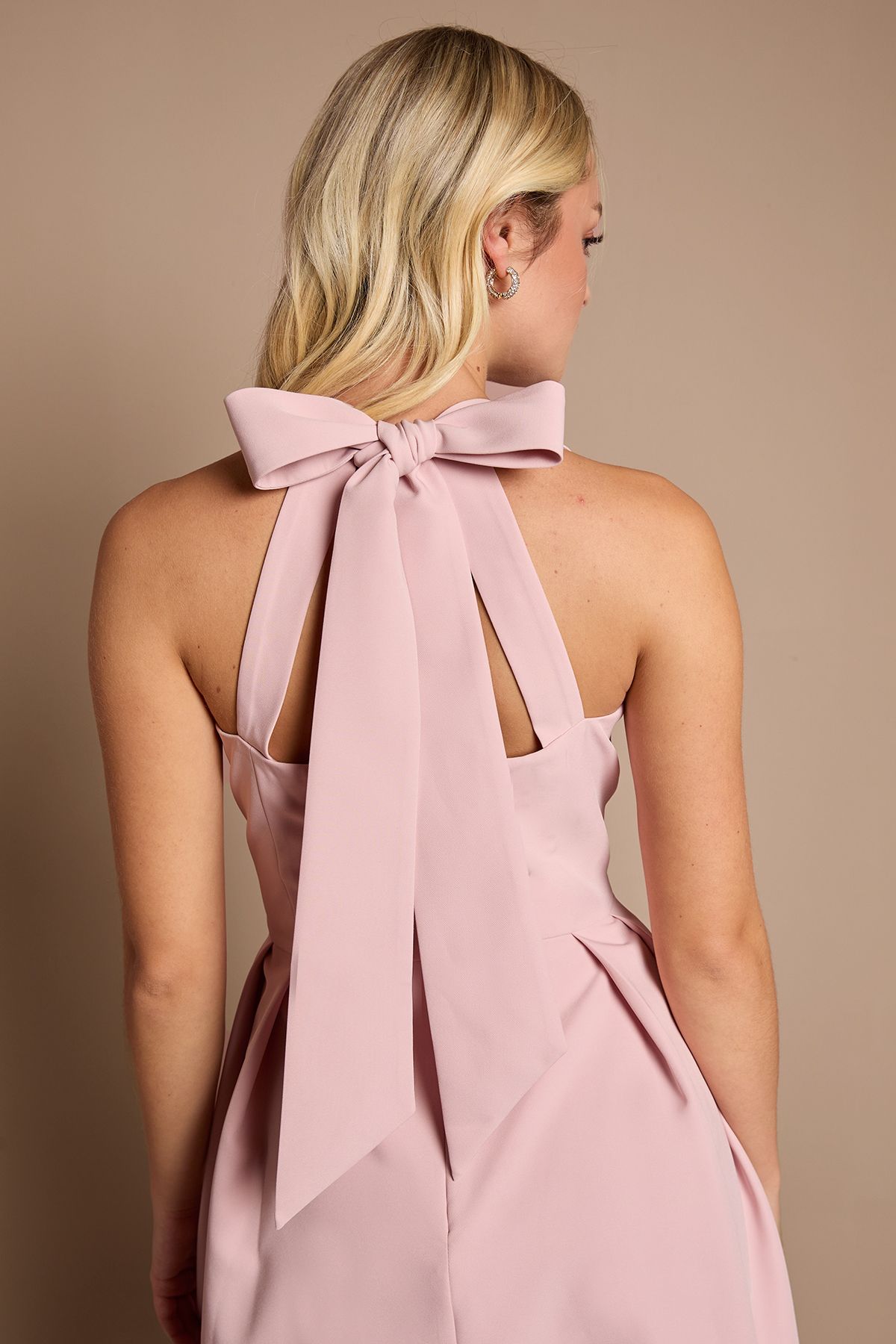 Coast Teen Bow Back Mini Dress
