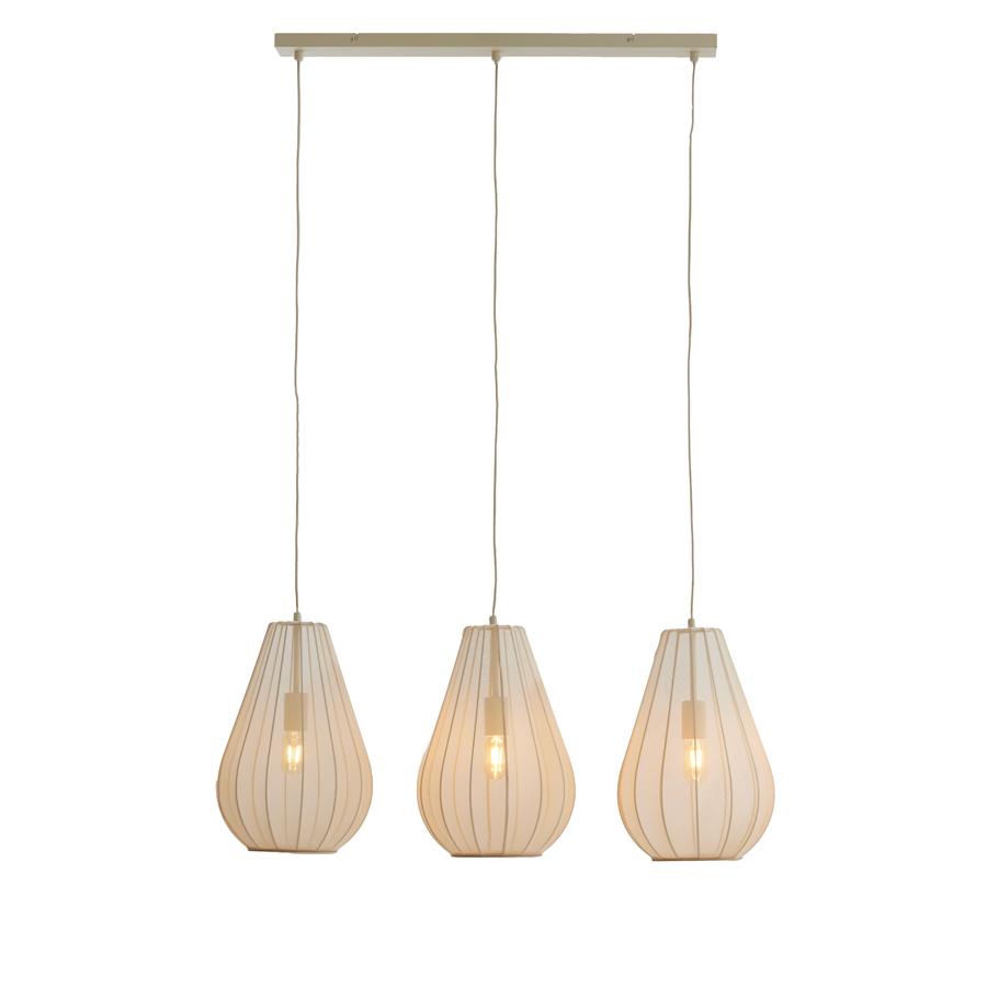 Light & Living - Itela hanglamp 3L - zand