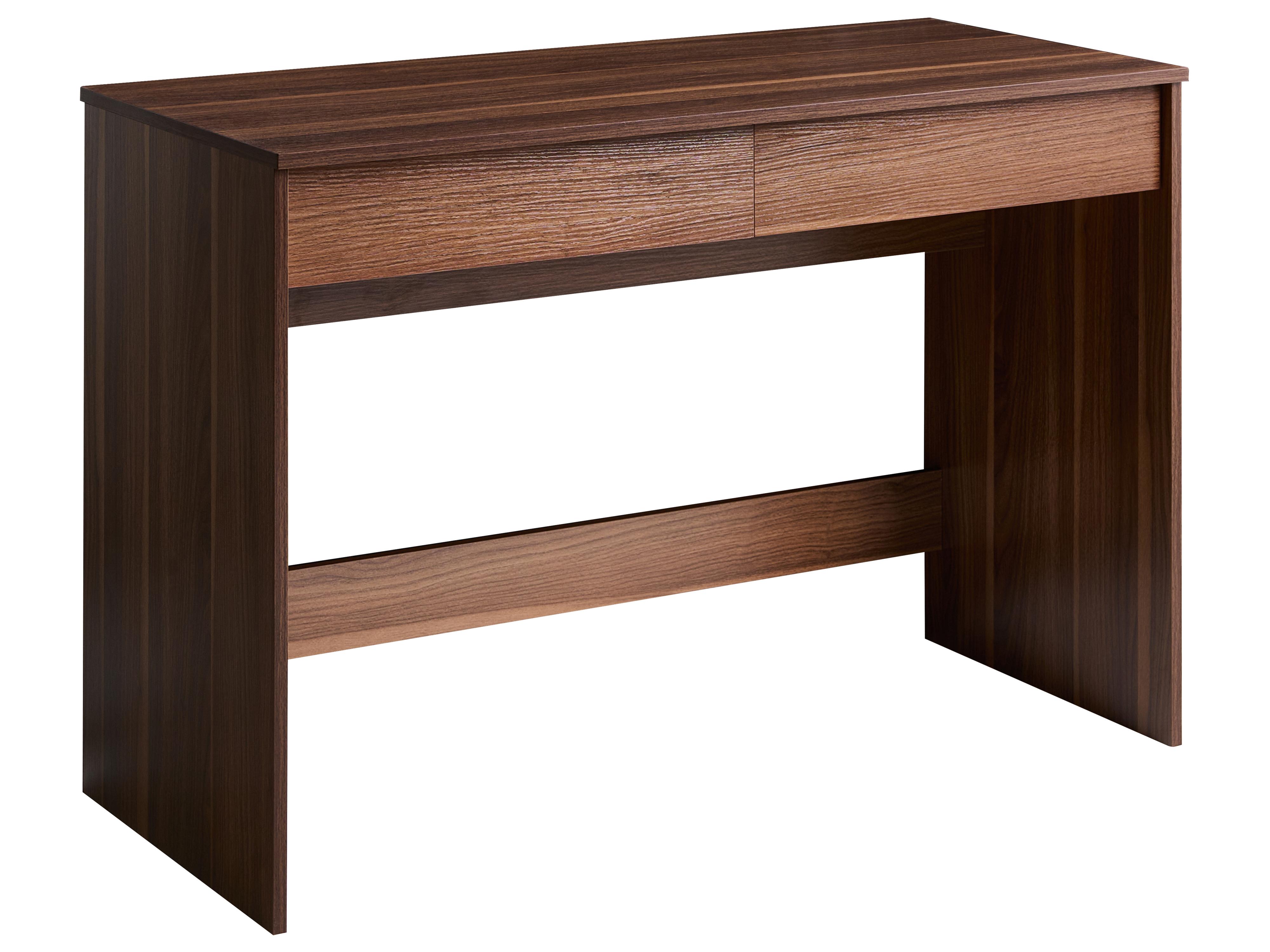 Home Office Desk RONDANE Dark Brown 110 cm 50 cm