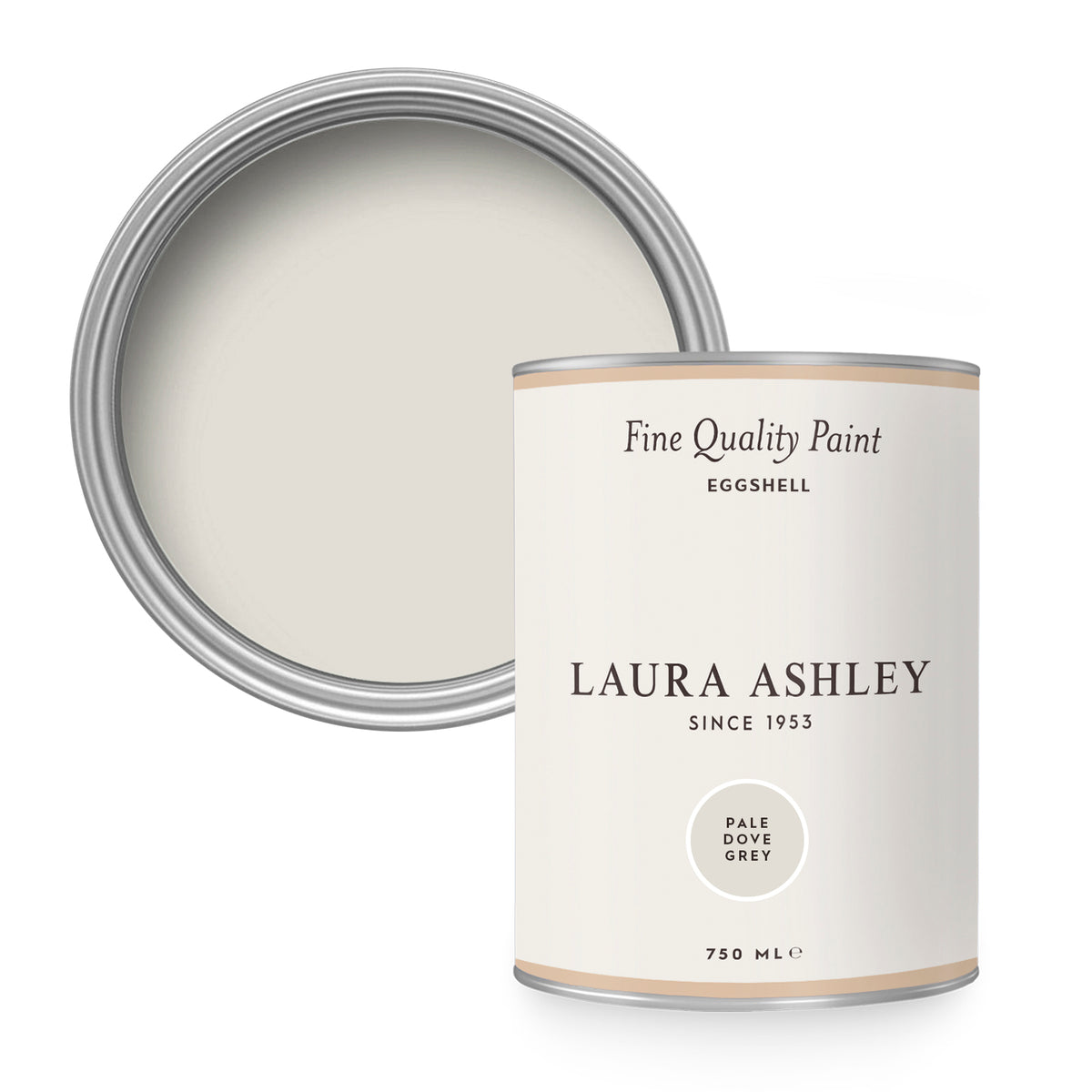 Laura Ashley Zijdeglanslak - Pale Dove Grey - Grijs - 750ml