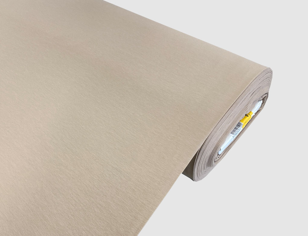 Jerseystoff Uni Beige