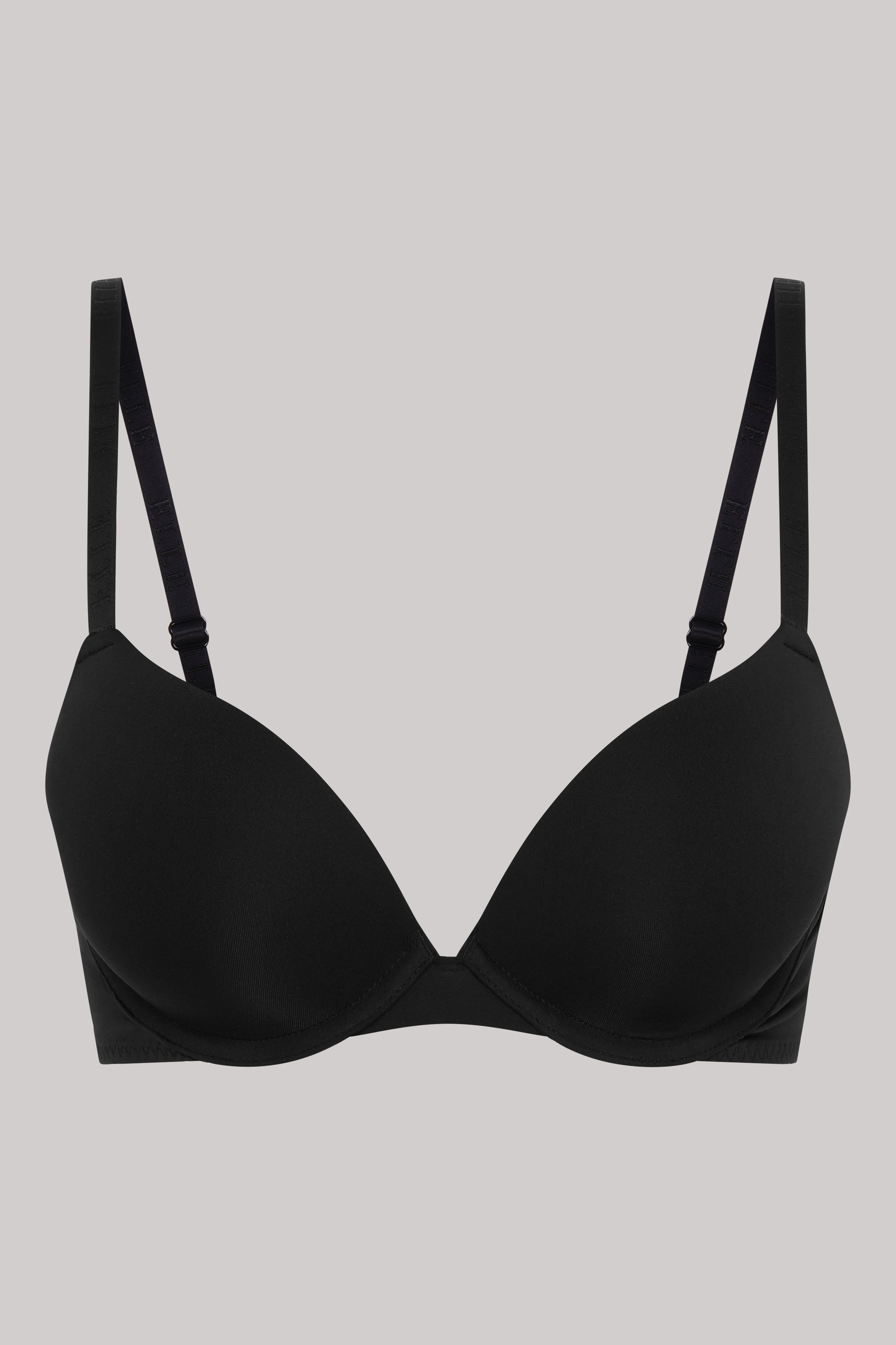 ELLE Multi Pack (2) Padded Smooth Bra Branded Strap