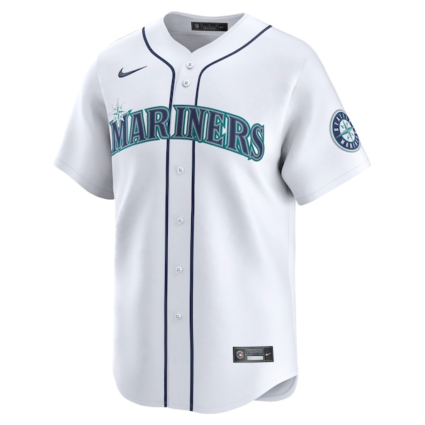 George Kirby Seattle Mariners Nike Alternate Limited Player Jersey - White