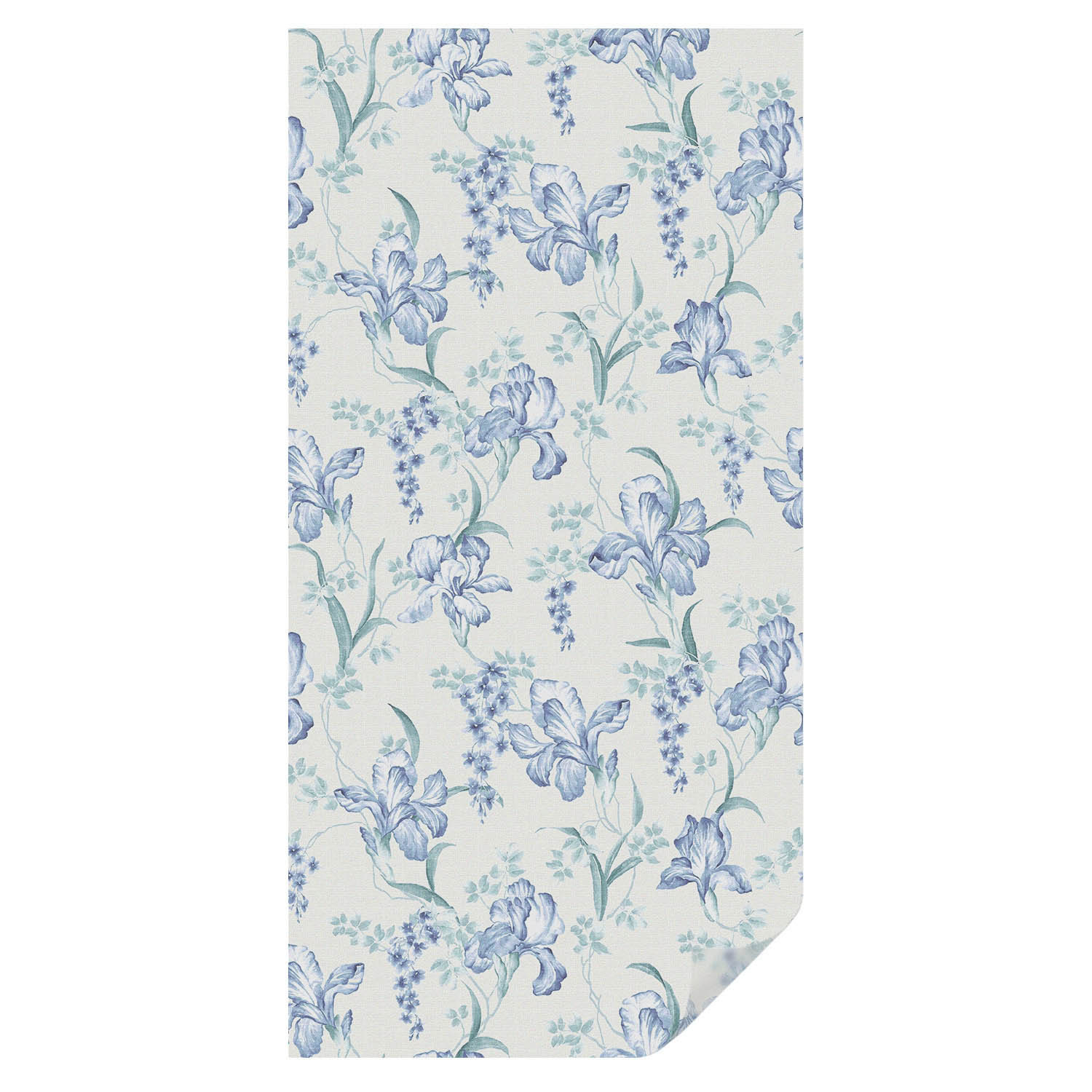 Folia okienna Niebieskie kwiaty ochrona prywatności 50x100 Tulup