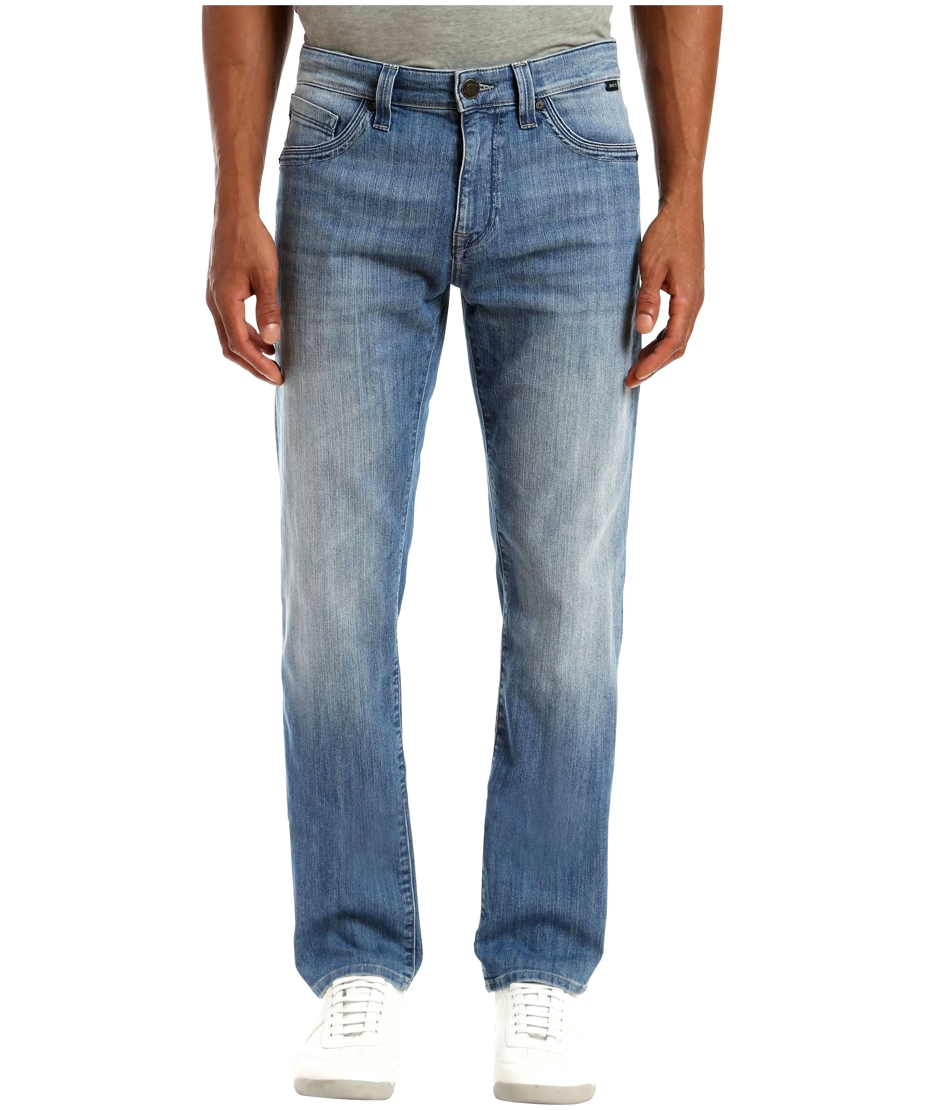 Mavi Men's Zach Straight Leg Jeans - Light Wash