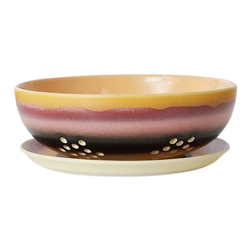 Schale 2-teilig 70'S