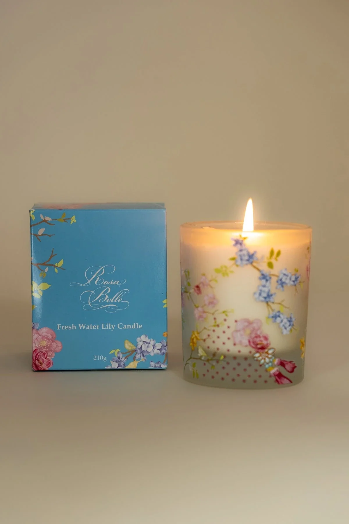 Rosa Belle Fresh Water Lily Candle