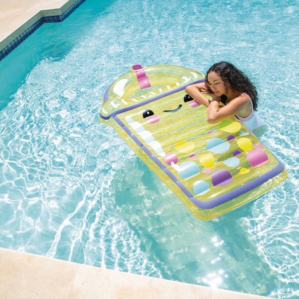 Matelas de piscine bubble tea