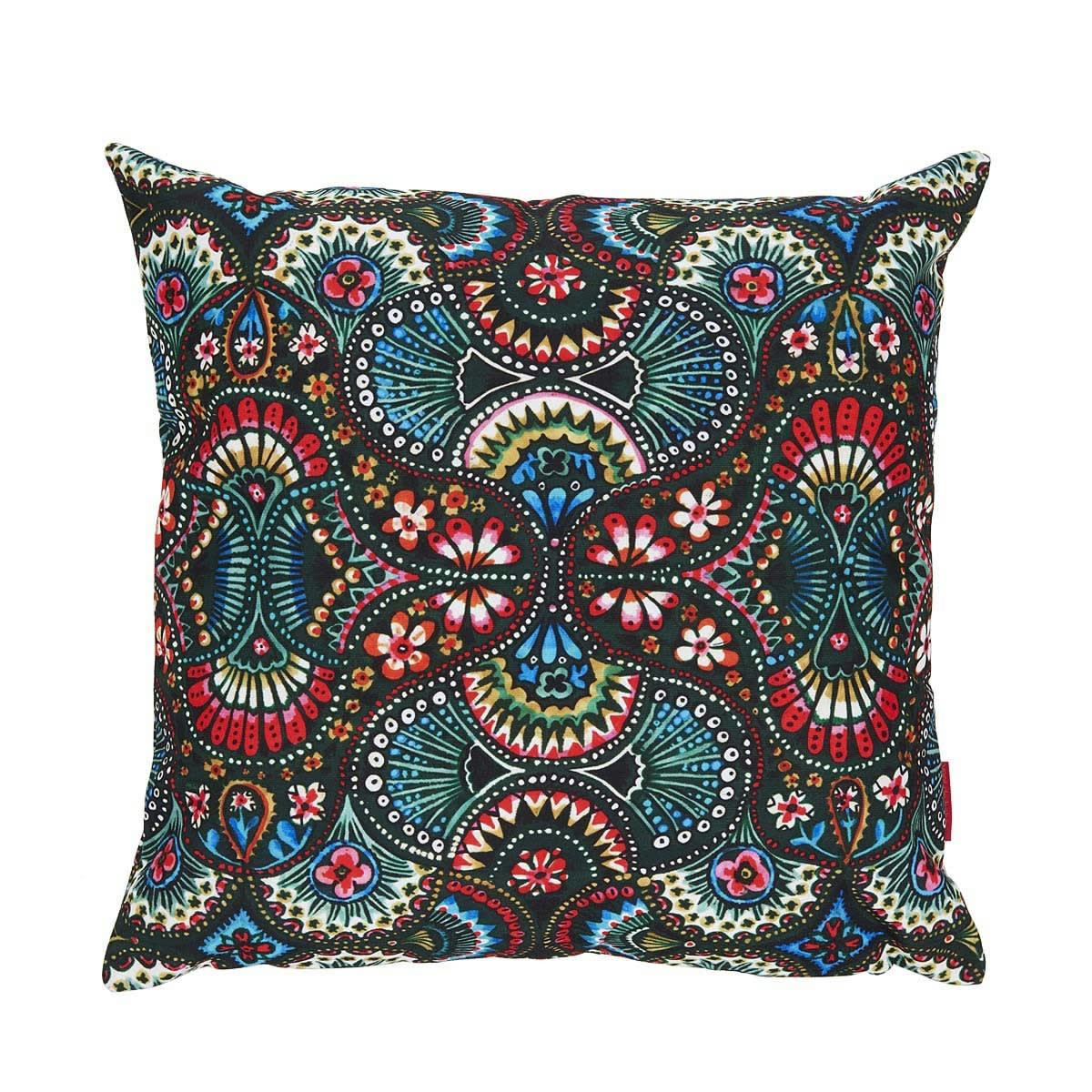 OLGA - Housse de coussin extérieur design fleuri 45x45cm