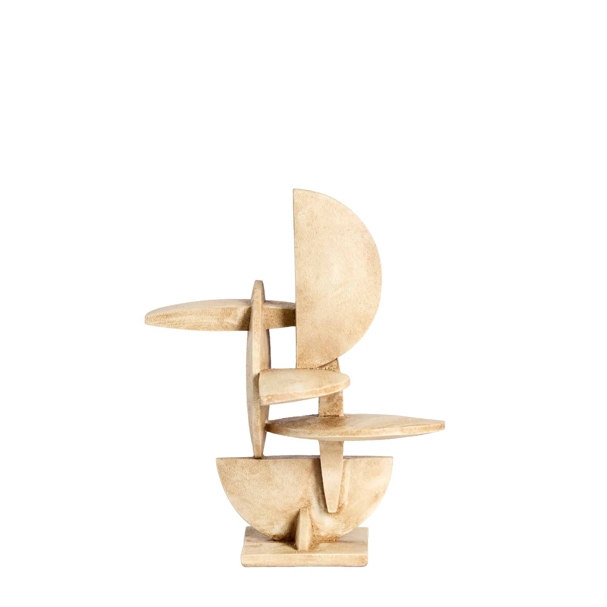Light & Living ornament Giselle - bruin - 27.5x21x34cm