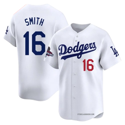Will Smith Los Angeles Dodgers Nike 2025  World Series Champions Limited Jersey - White