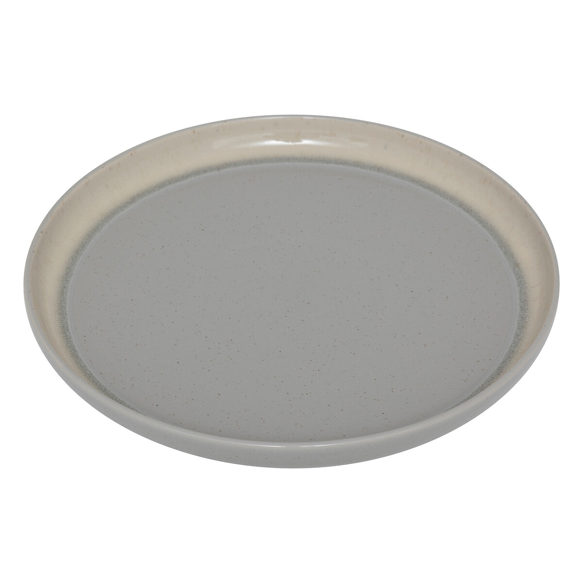 Prato raso ANITA verde cerâmica 26cm