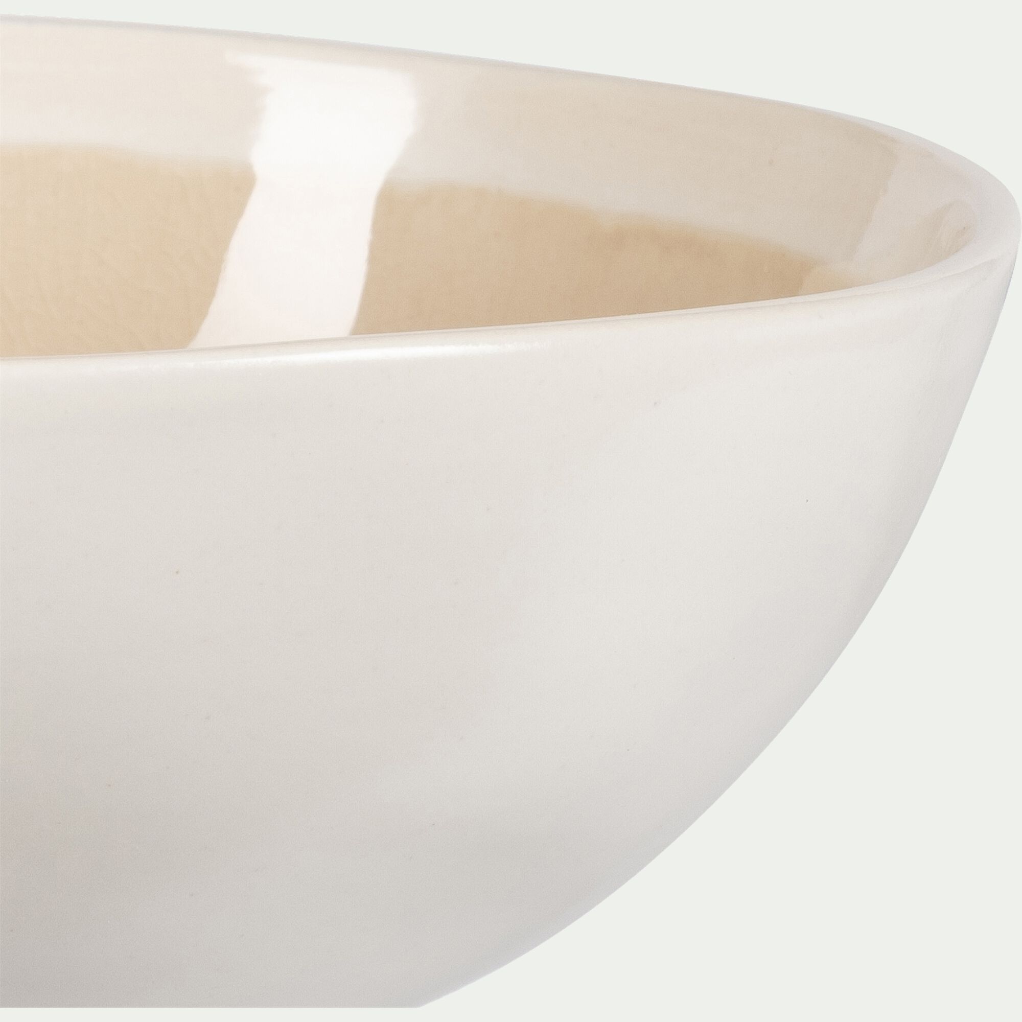 LEZARDI - Coupelle en grès D17cm - beige alpilles