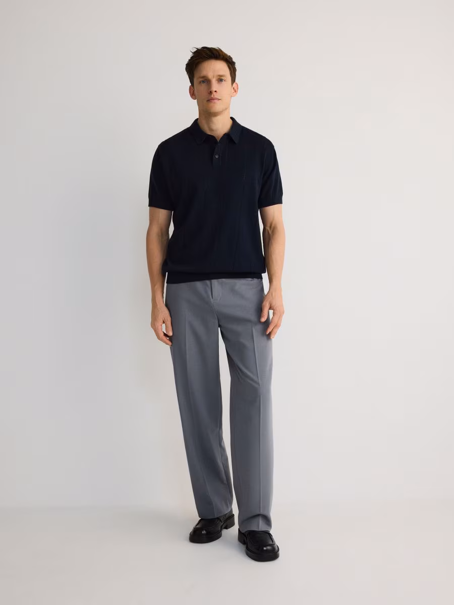 Stripe Polo Jumper