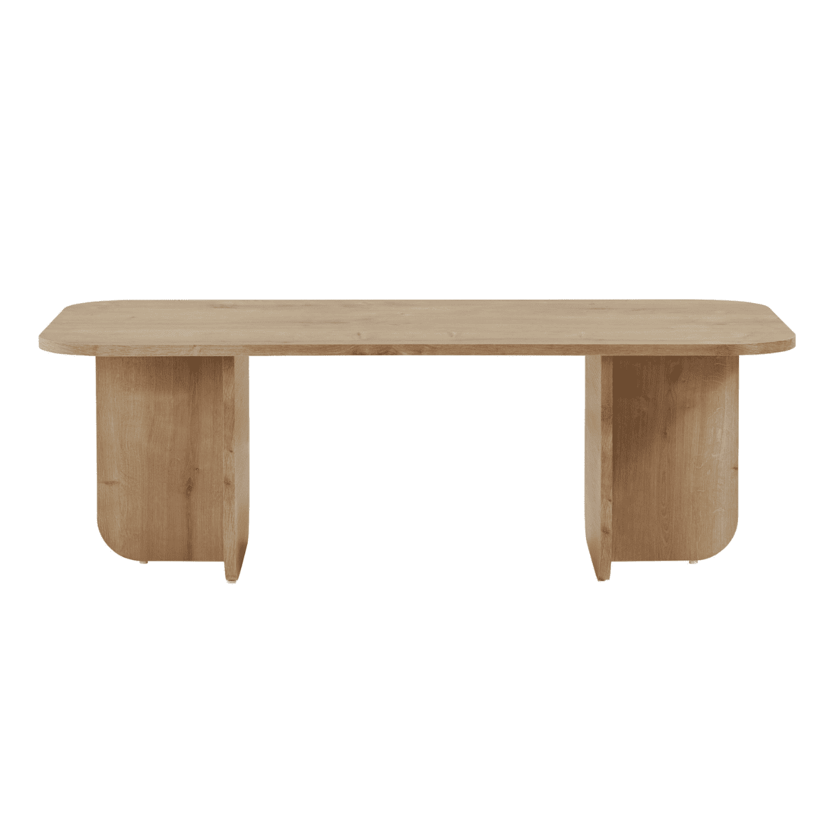 Calicosy - BECAJ Rechthoekige salontafel - Eiken - 60x120x41,4 cm