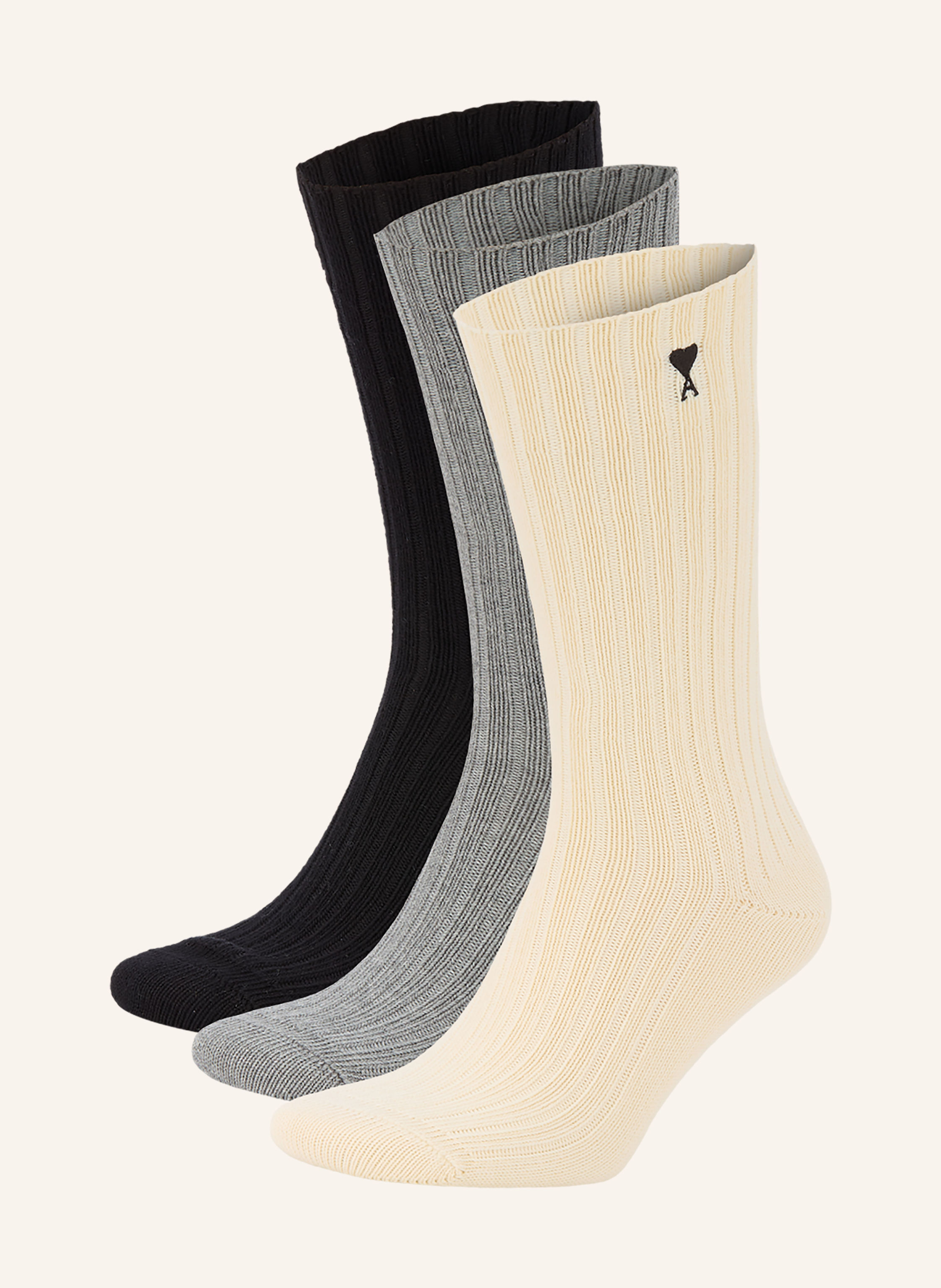Ami Paris 3er-Pack Socken