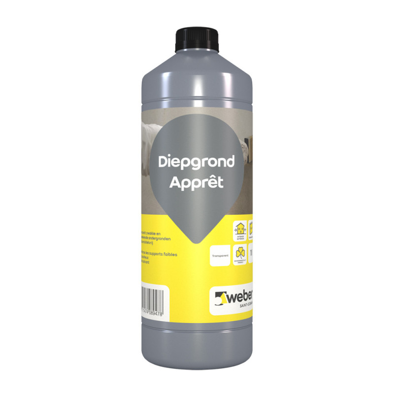 Primer apprêt 1 L WEBER BEAMIX