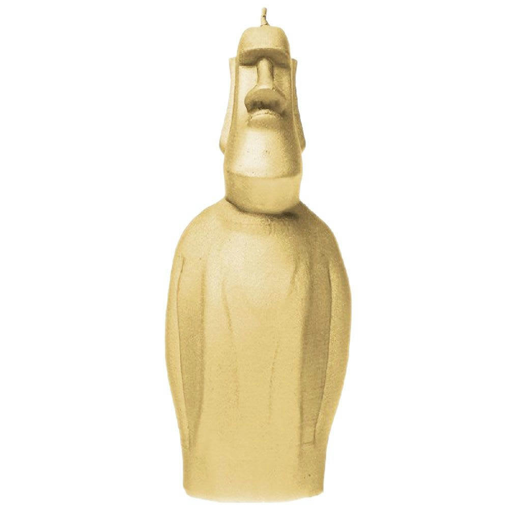 - Bougie Or Statue Île de Pâques