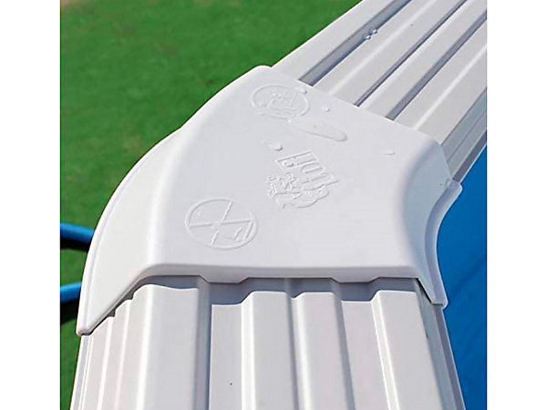 Kit piscine acier Toi MAGNUM COMPACTA CIRCULAR ronde O460 x 132cm filtration sable échelle