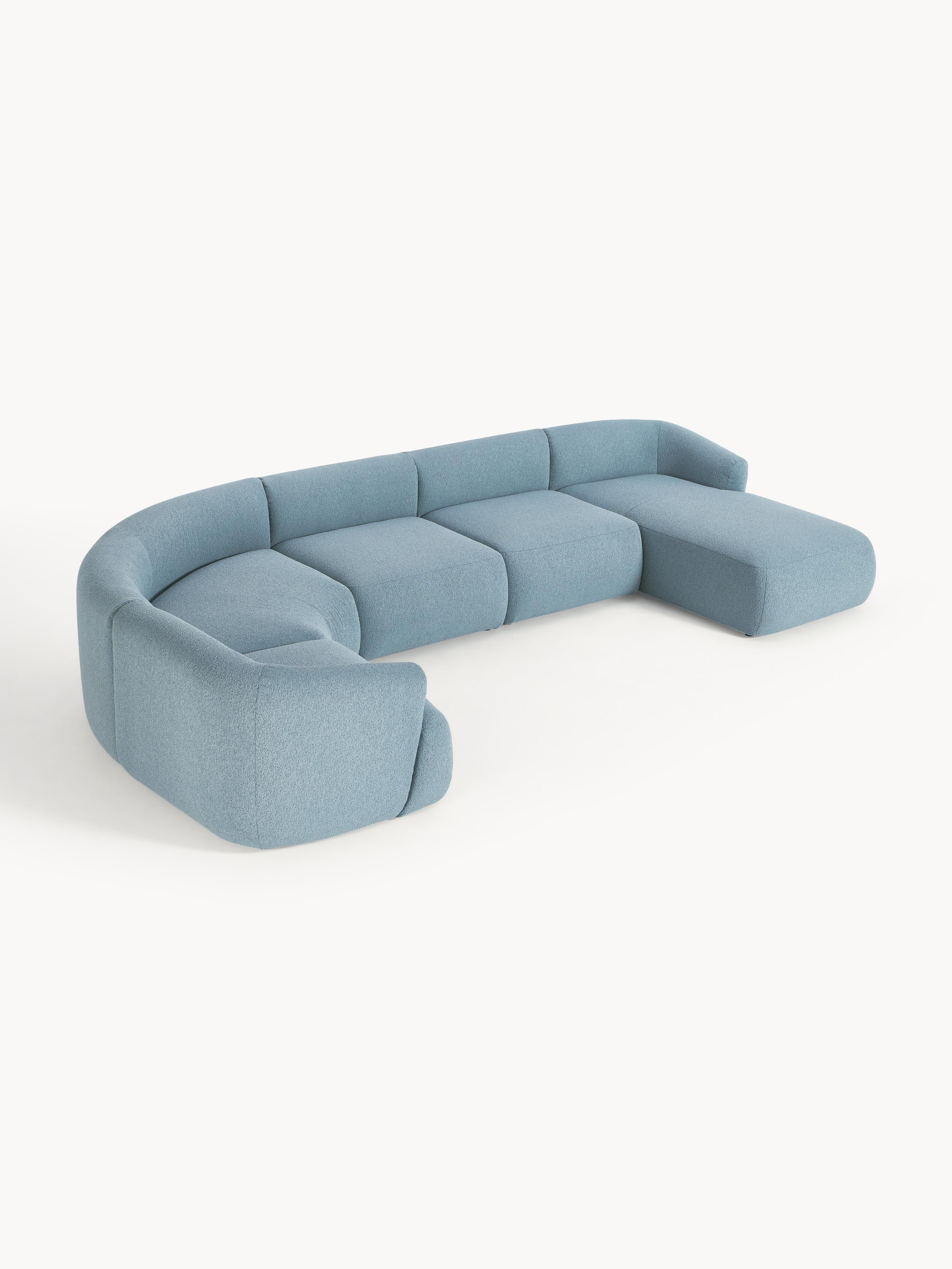 Modulares XL Bouclé-Sofa Sofia
