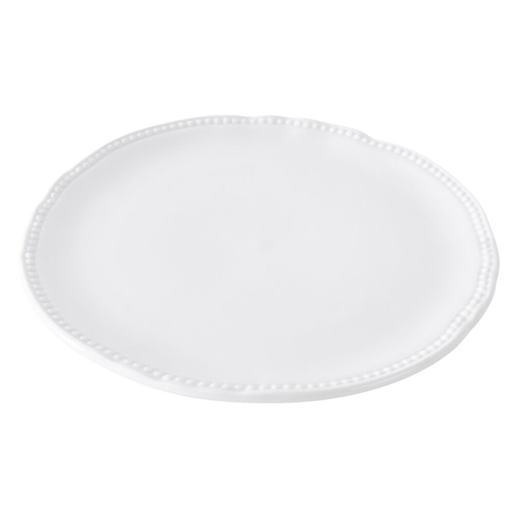 Assiette à dessert ronde Vienne porcelaine blanche Ø20,5cm