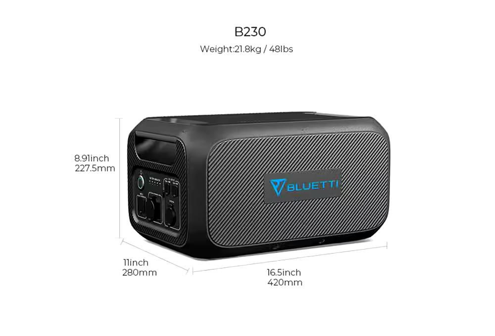 Bluetti 2048Wh Expansion Battery