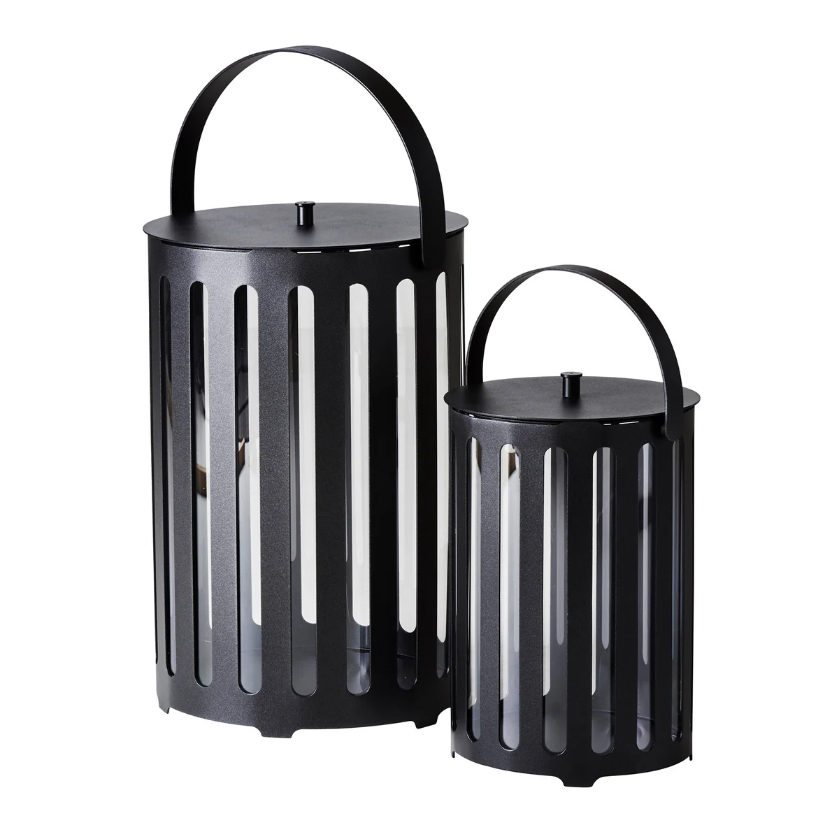 Cane-line - Lighttube Laterne, Ø 30 x H 64 cm, lava grau