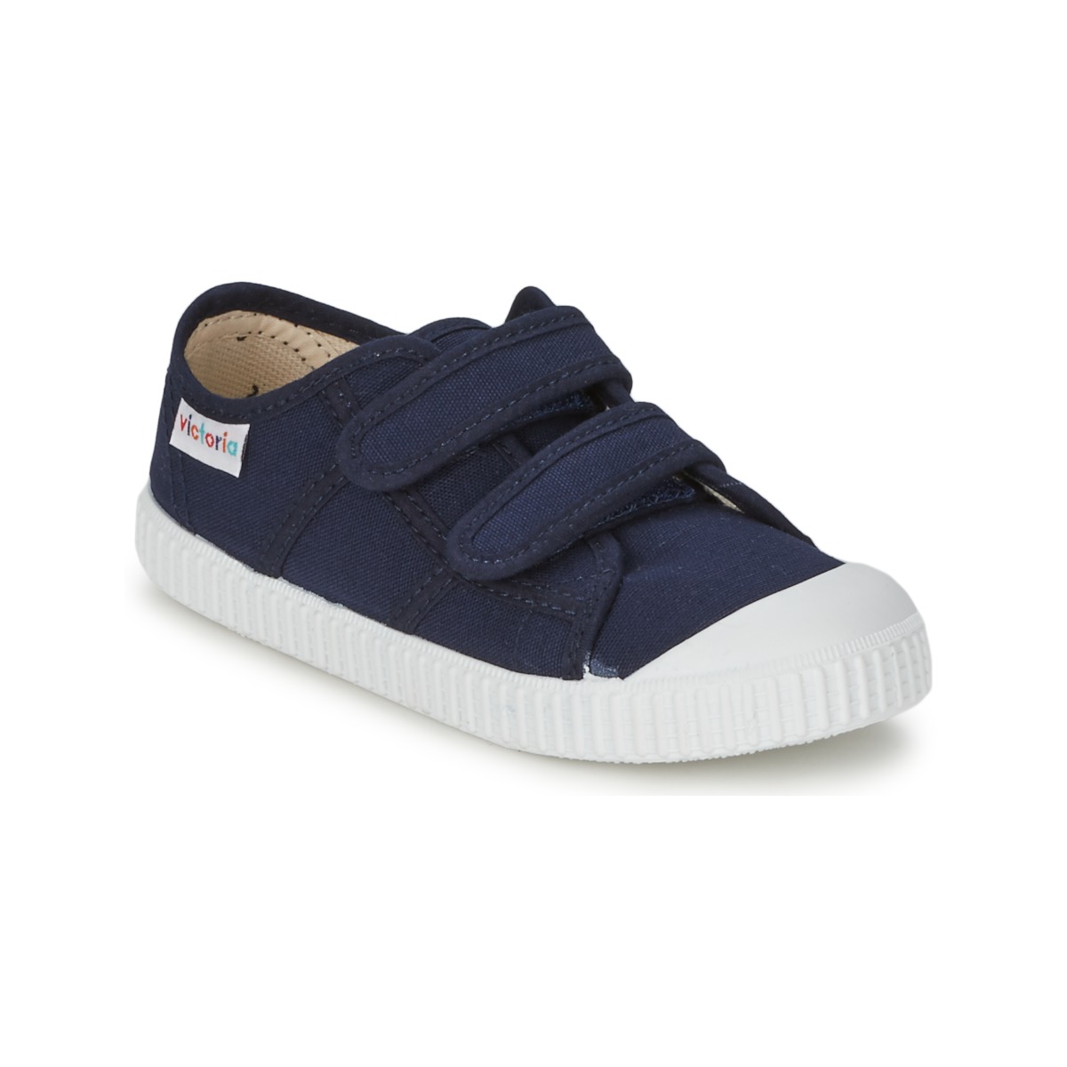 Victoria - BLUCHER LONA DOS VELCROS - Marine