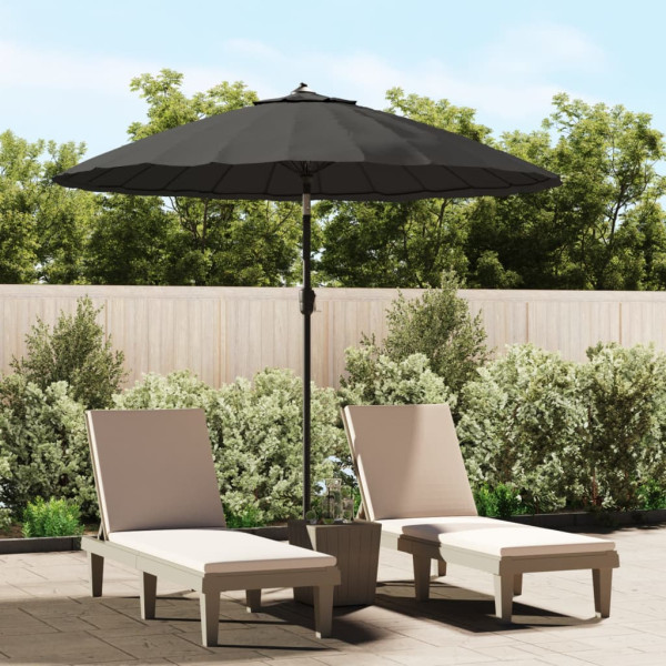 Parasol ogrodowy AntracytvidaXL
