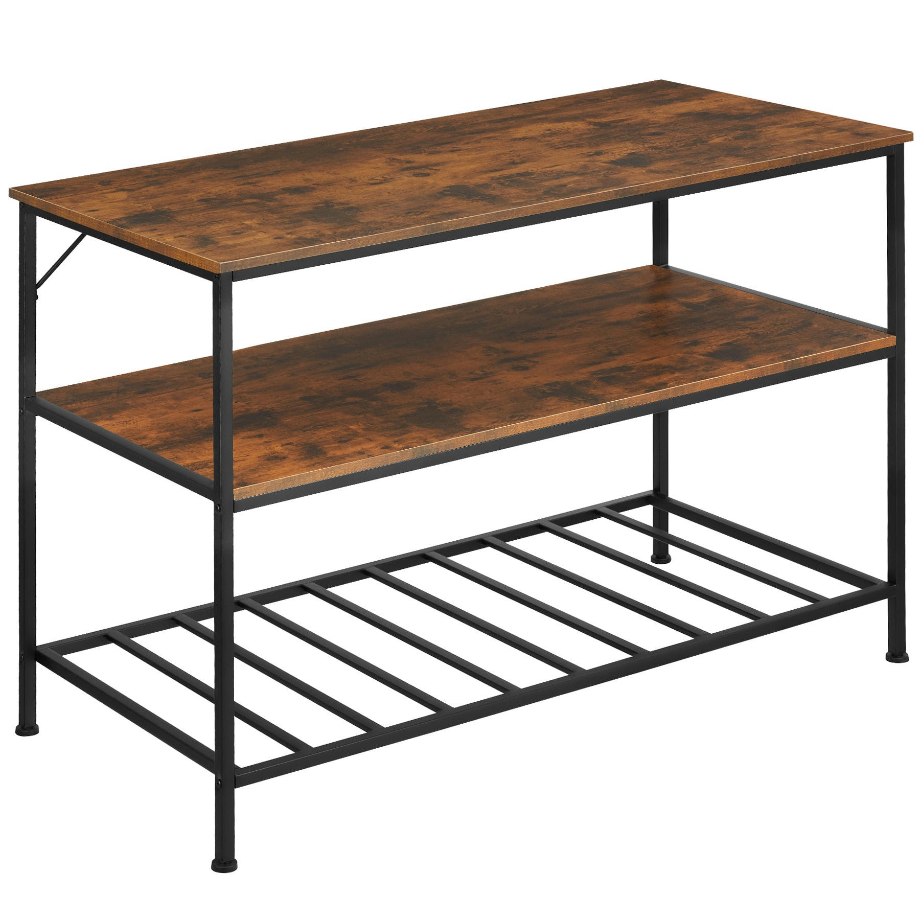 - Étagère de cuisine Style industriel Bois foncé industriel, rustique