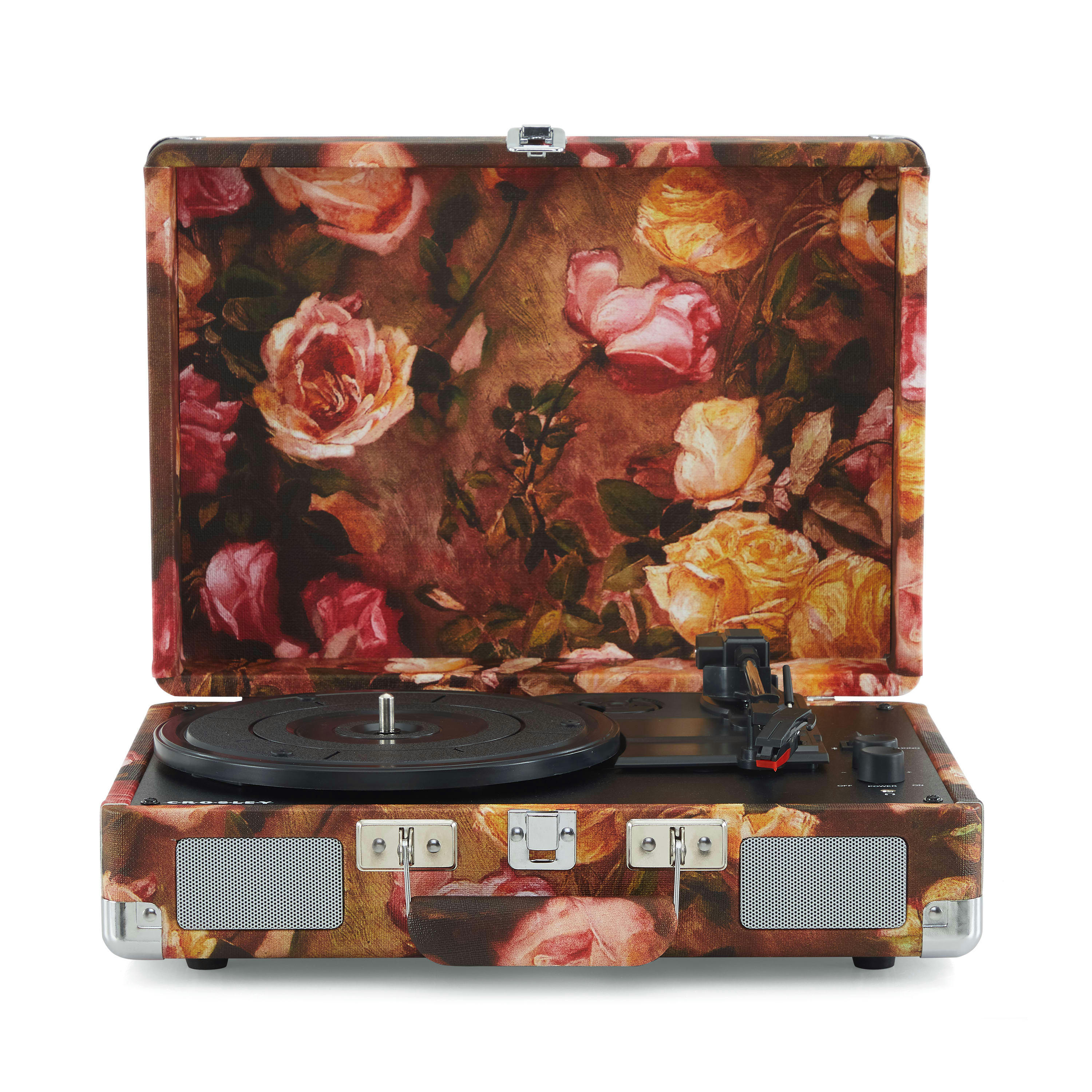 CRUISER PLUS - Platine vinyle Crosley Cruiser Plus Bluetooth Fleurs