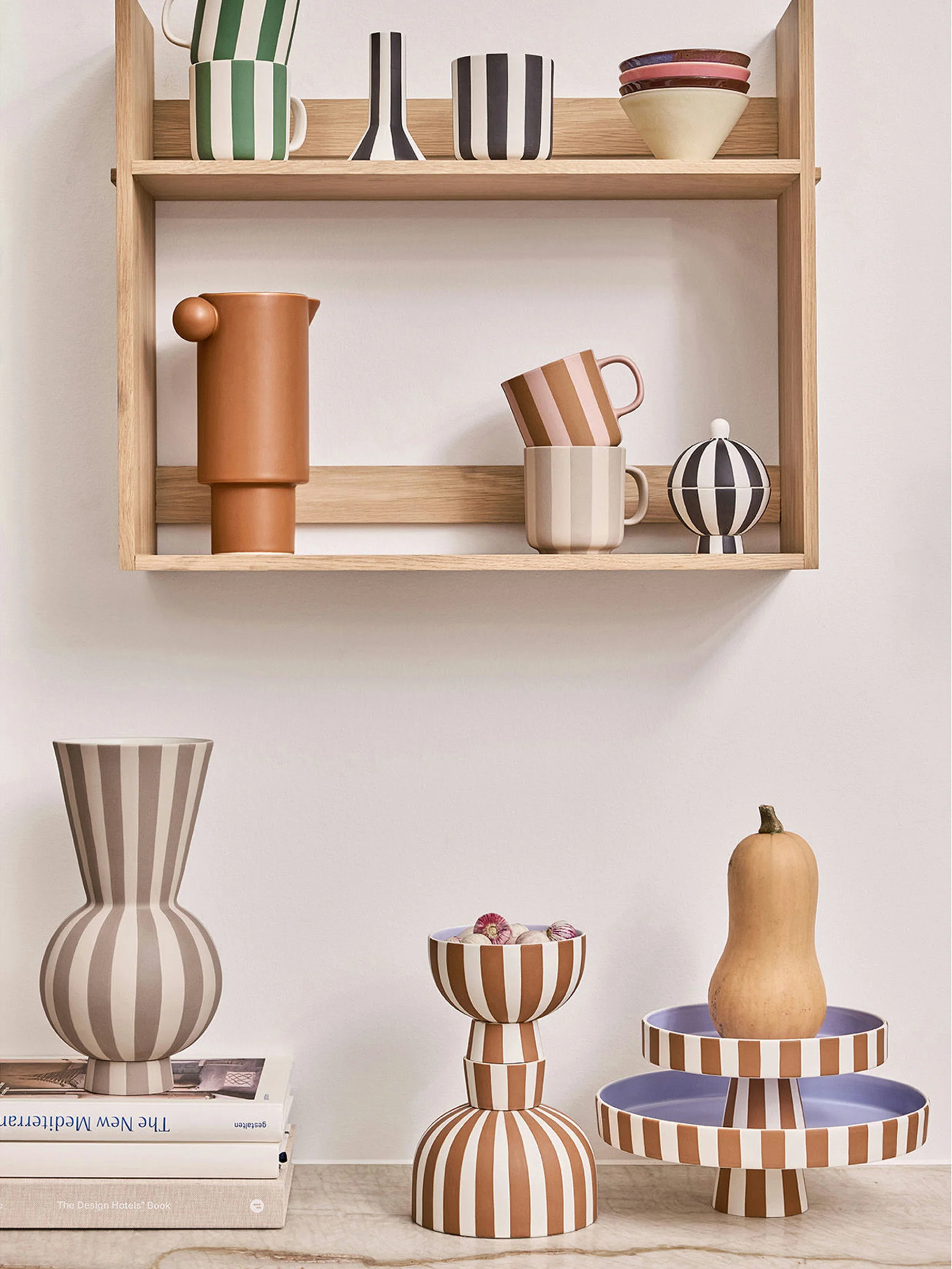 Handbemalte Etagere Toppu