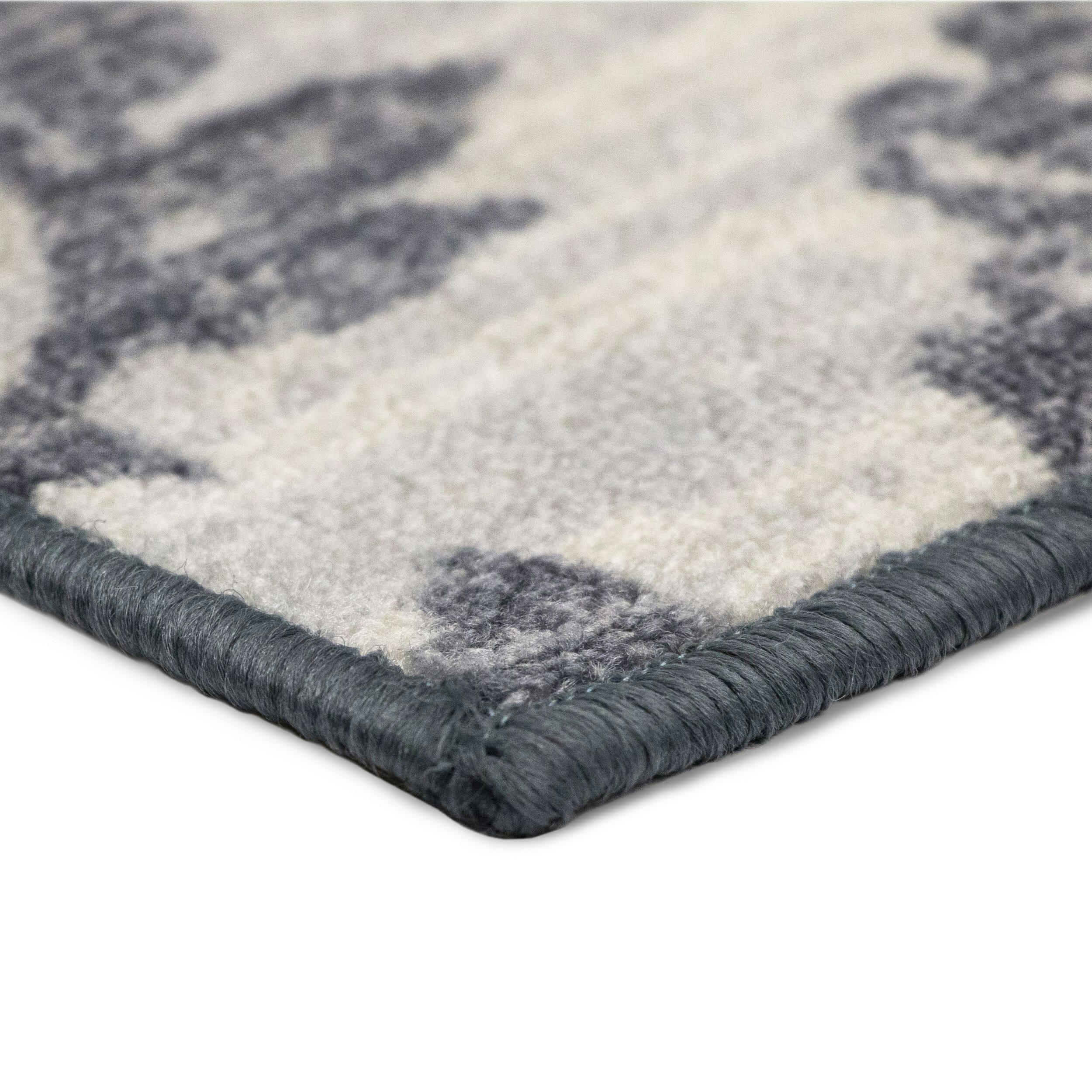 For Living Blue Poppy Indoor Floor Mat, Assorted Sizes