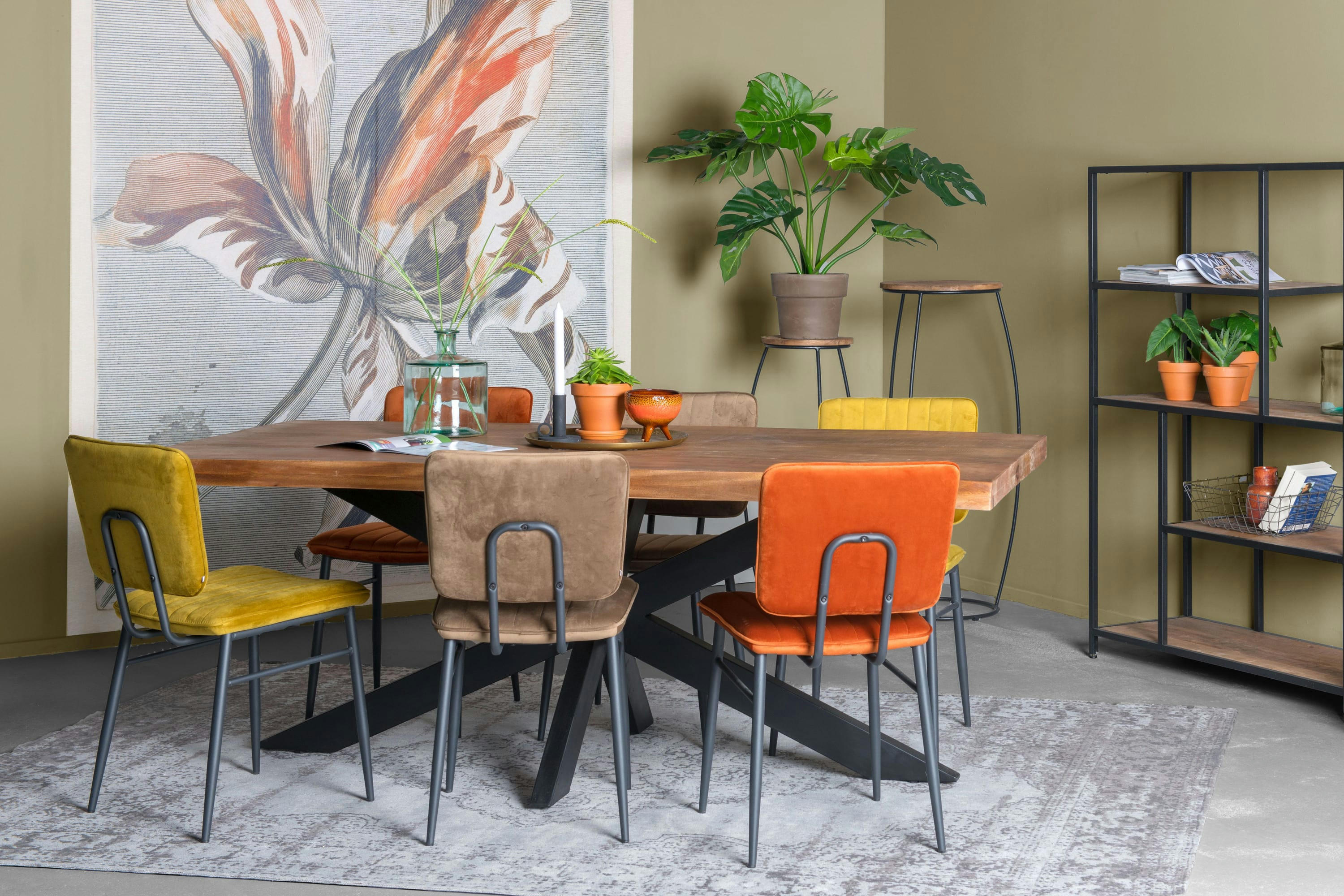 MANAUS - MANAUS-Table repas 10/12 personnes L240, Manguier 