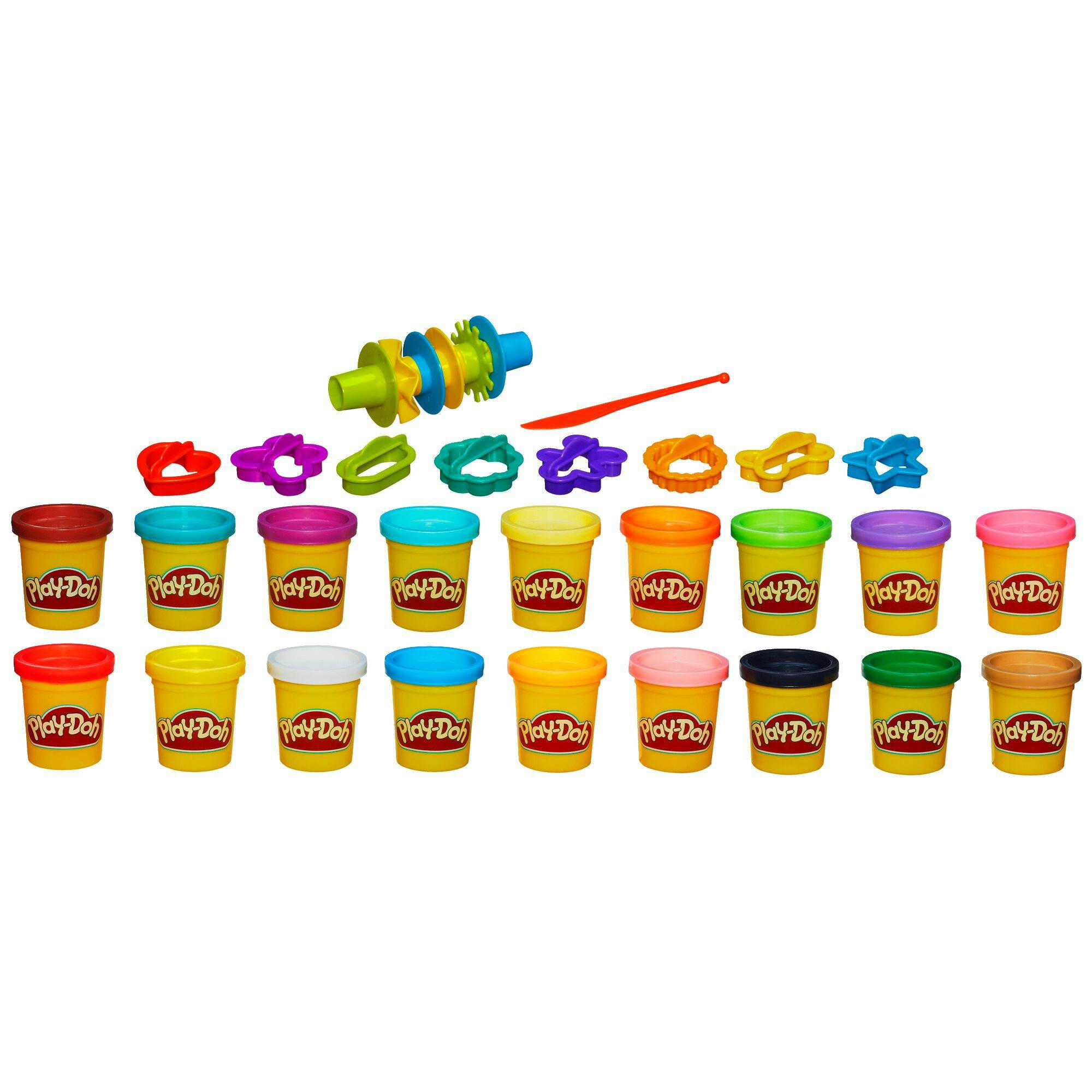 Hasbro Play-Doh Super Colour Kit w/Tools, Activity Playset For Kids, Ages 3+