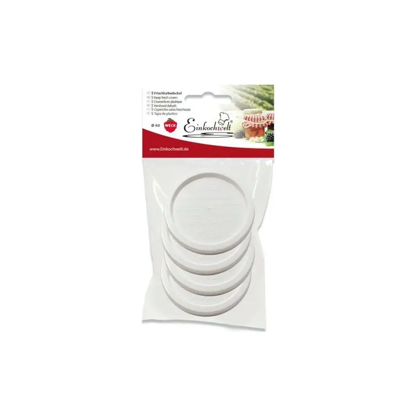 Frischhaltedeckel 5er-Set Weck