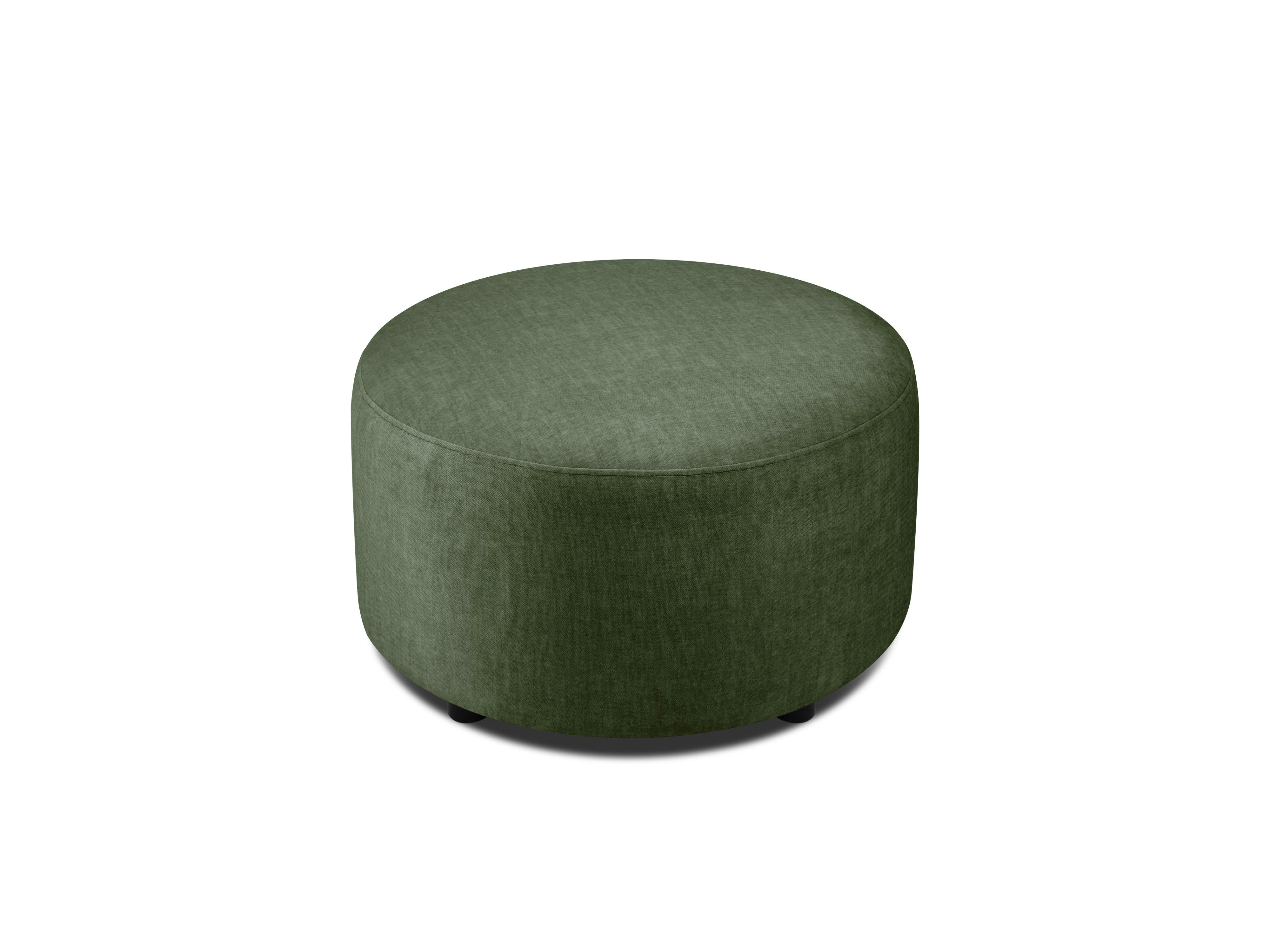 ALICE - Pouf en velours vert