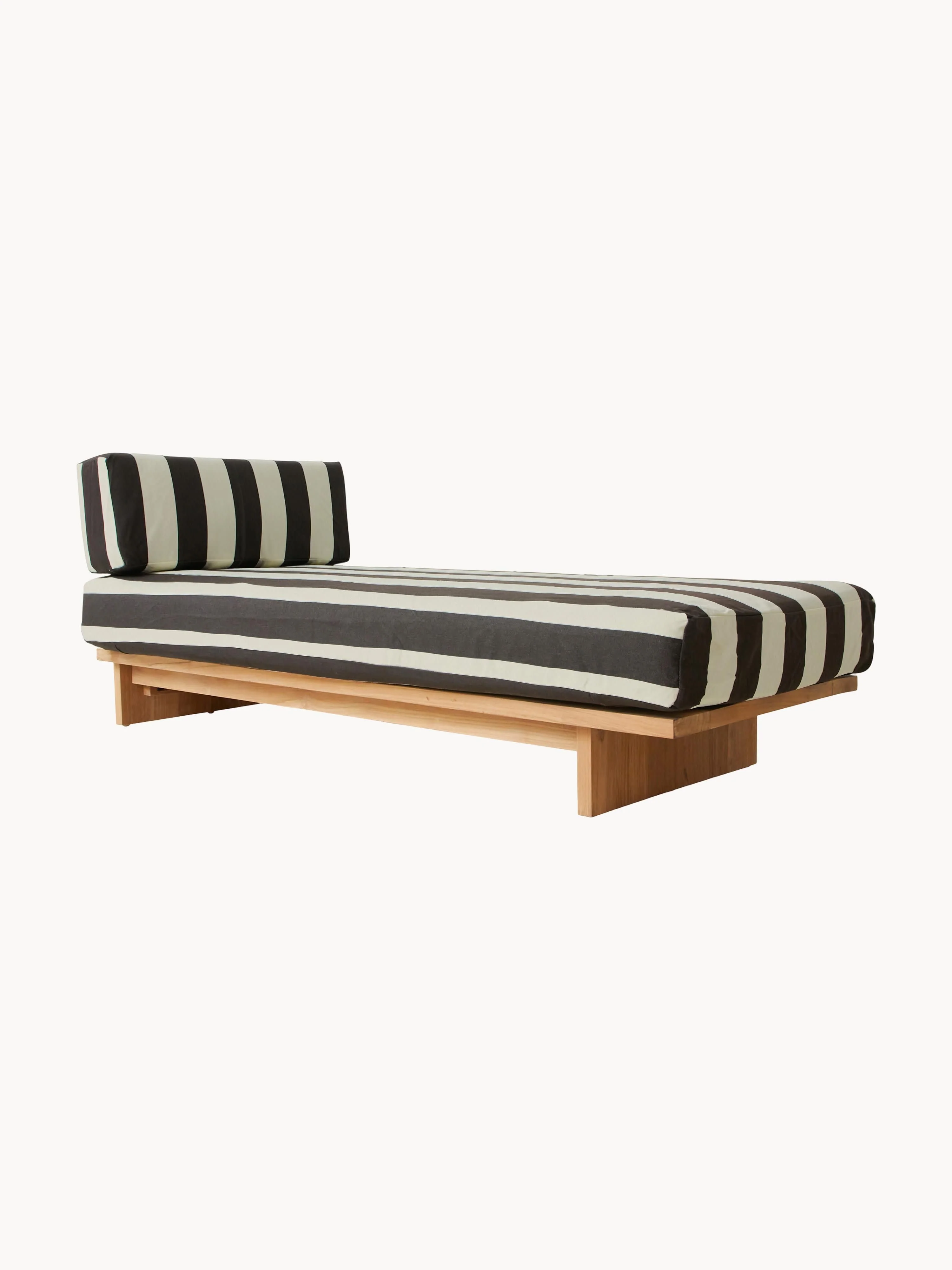 Garten-Daybed Stracciatella aus Teakholz
