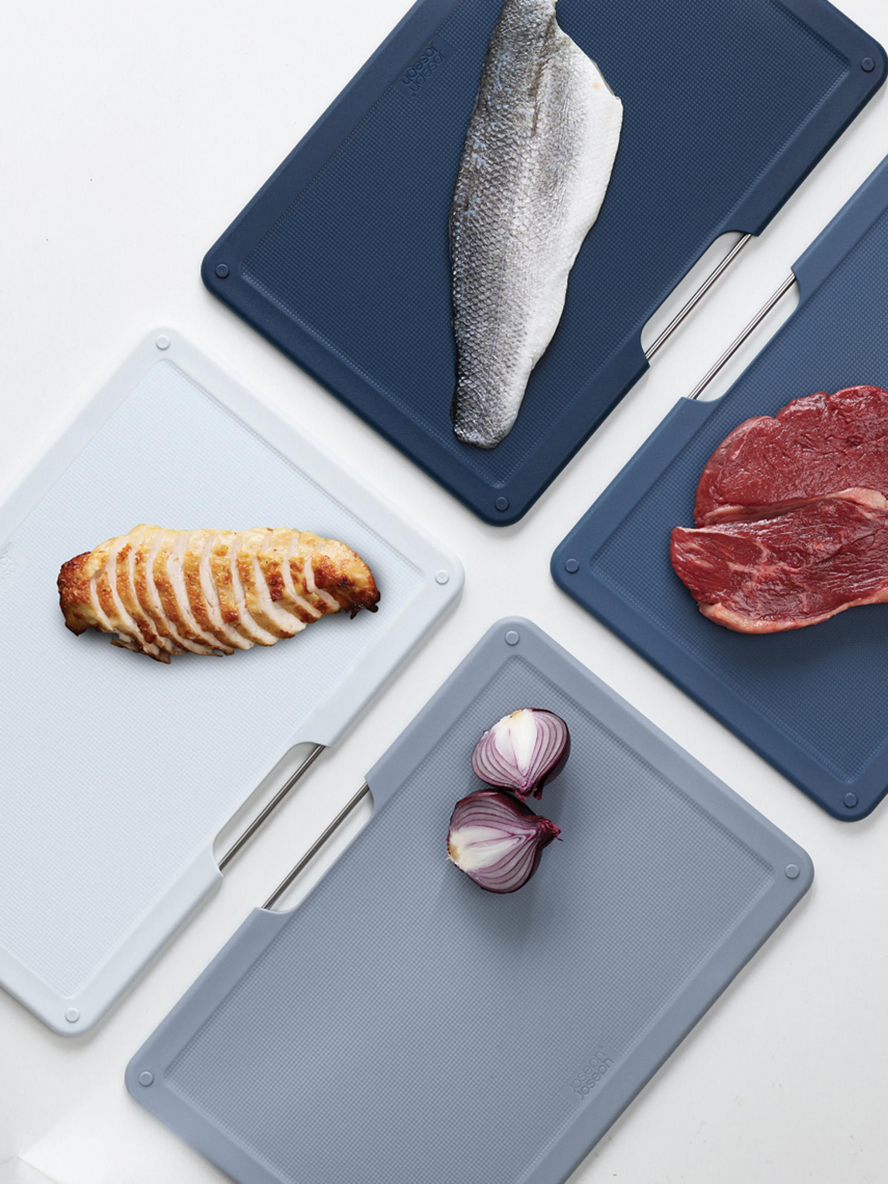 Schneidebretter Folio mit Halterung, 4er-Set