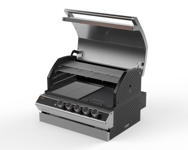 Ziegler & Brown Turbo Elite 5 Burner Build In BBQ (T Series) (Build-In with Brackets)