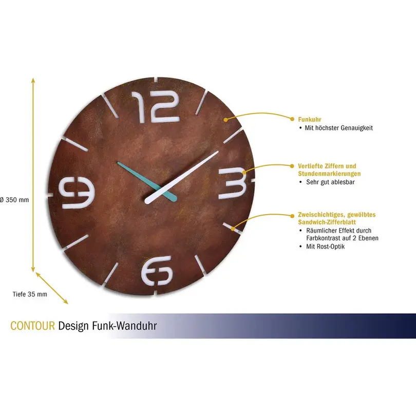 Wanduhr TFA