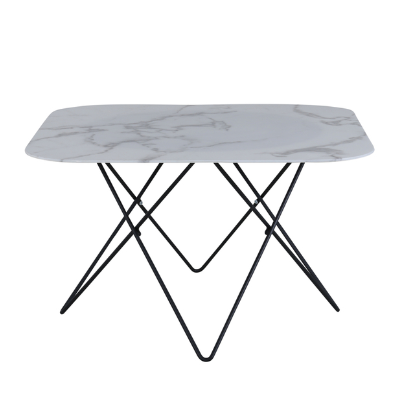 Rebellenclub Salontafel Ludlow - 80 x 80 cm - Wit