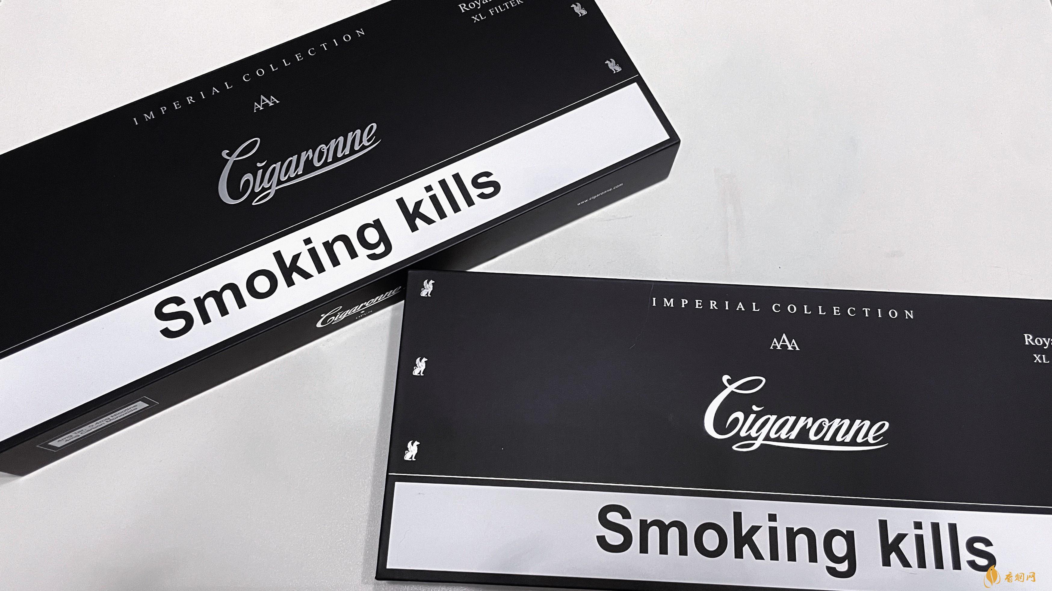 Cigaronne Imperial Collection Royal Slims XL Filter x 10 Packs /1 Carton