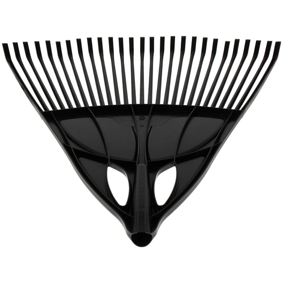 Laubbesen »Solid«, Arbeitsbreite: 63 cm, schwarz/orange