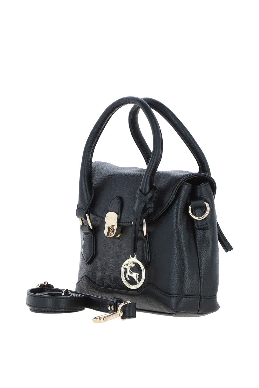 Ashwood Leather Elegant Leather Handbag With Detachable Crossbody Strap