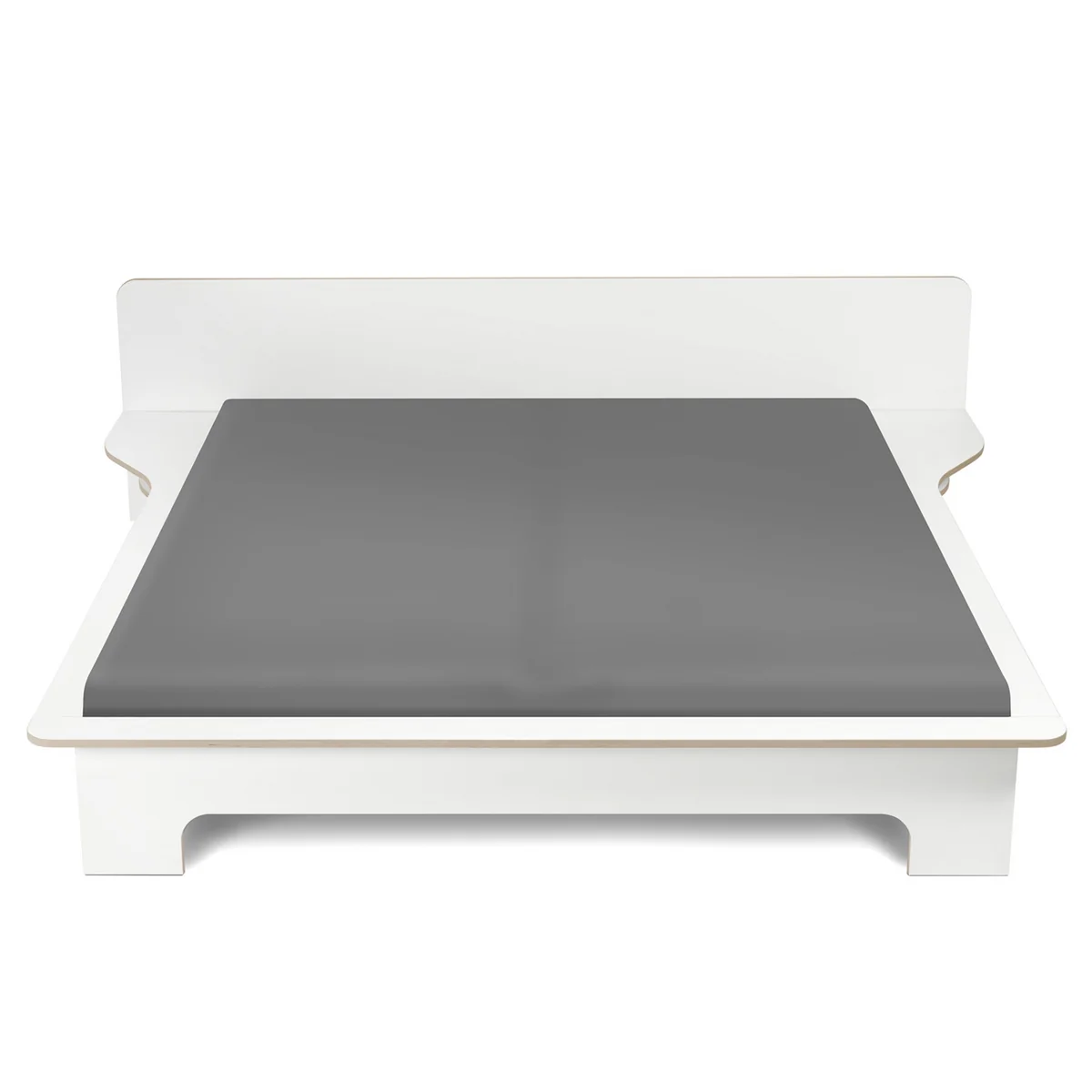 Müller Small Living - Plane Doppelbett, weiß, 180 x 200 cm