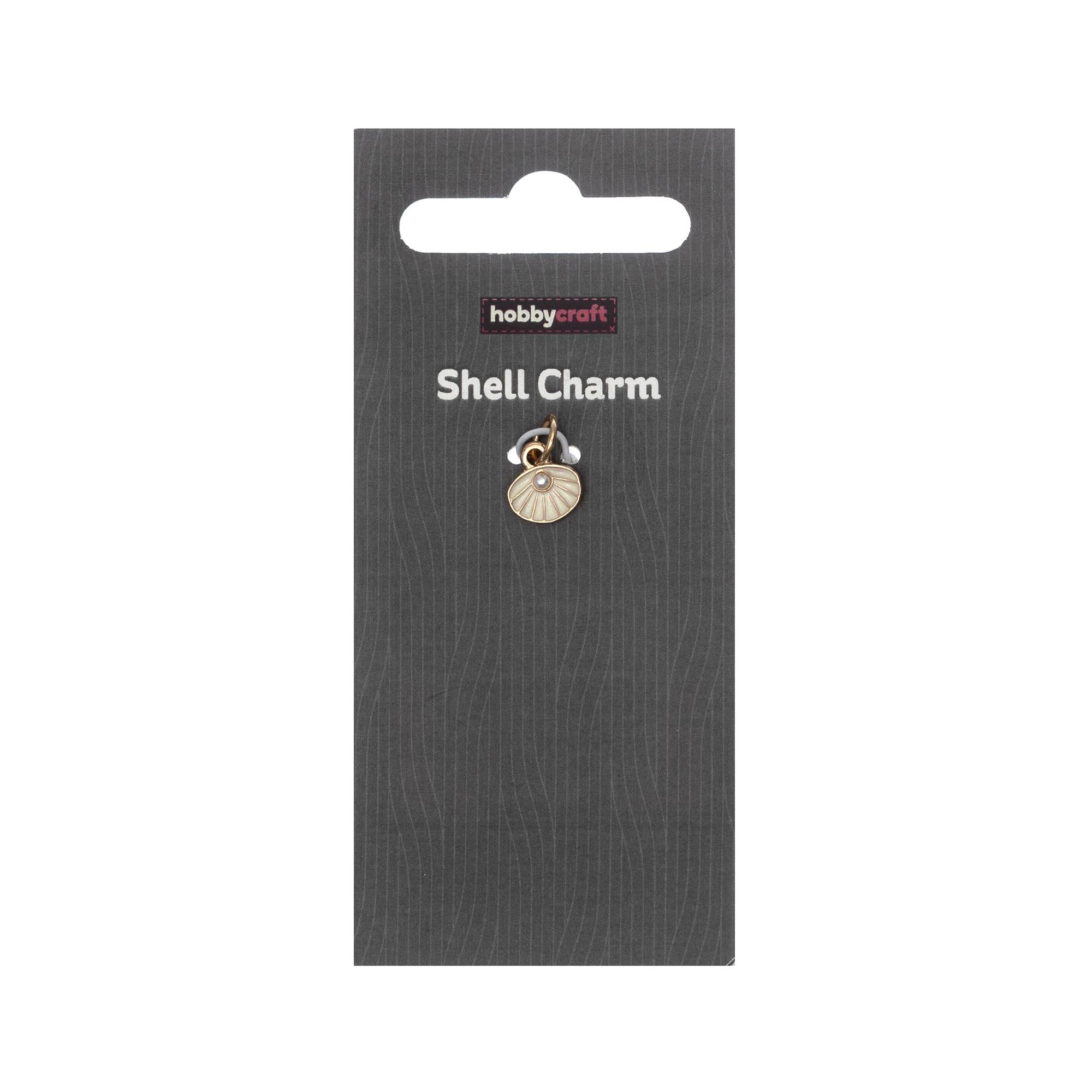 Gold Shell Charm