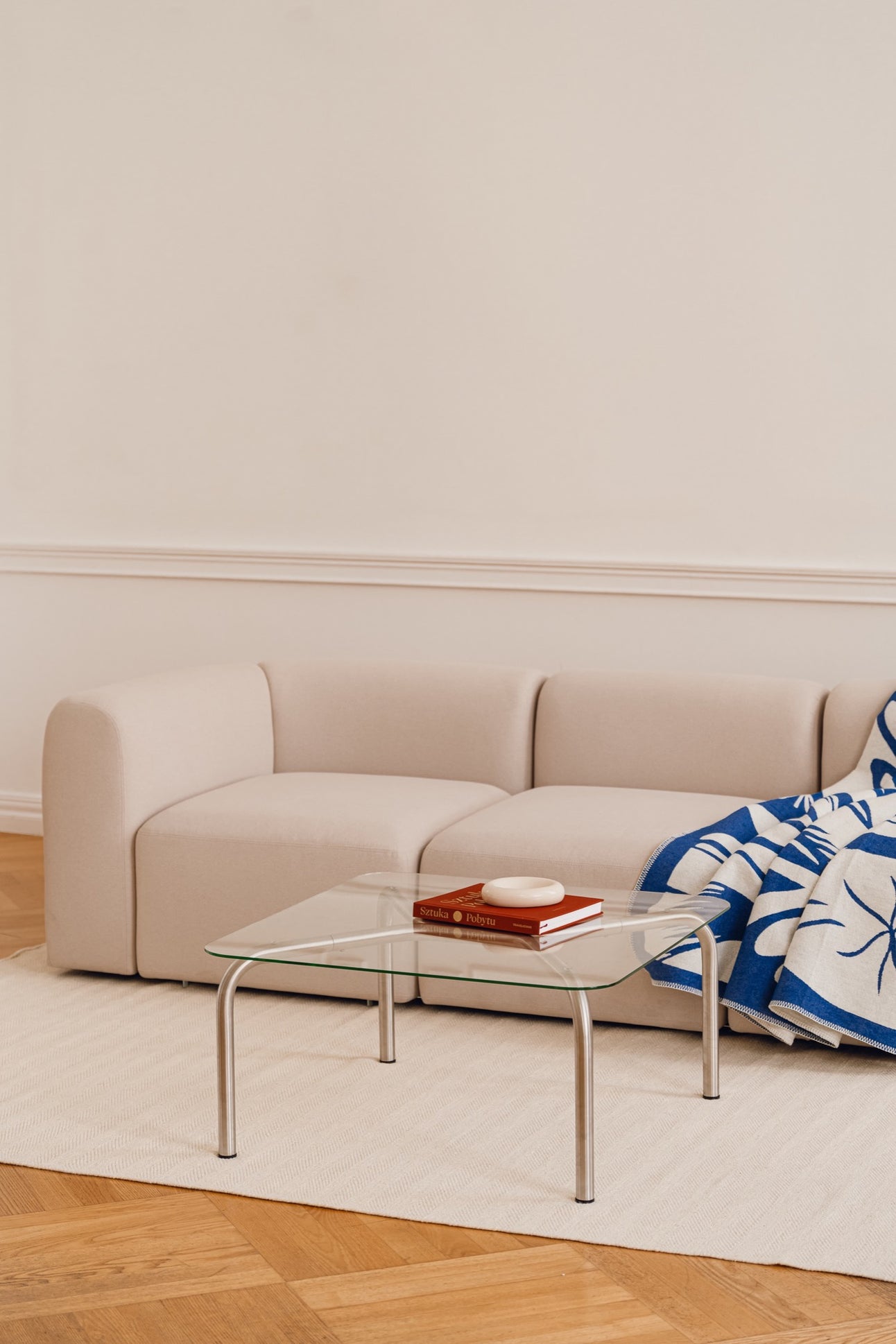 noo.ma UKU Salontafel - Brushed Steel