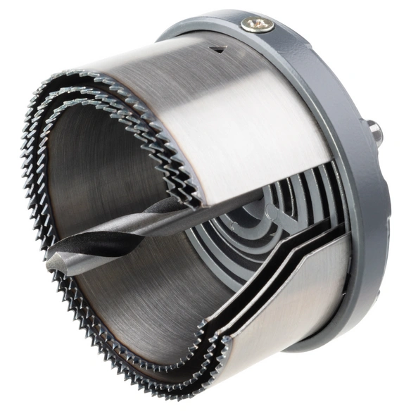 Lochsägen-Set »2154000«, Ø: 60, 68, 74 mm, Metall