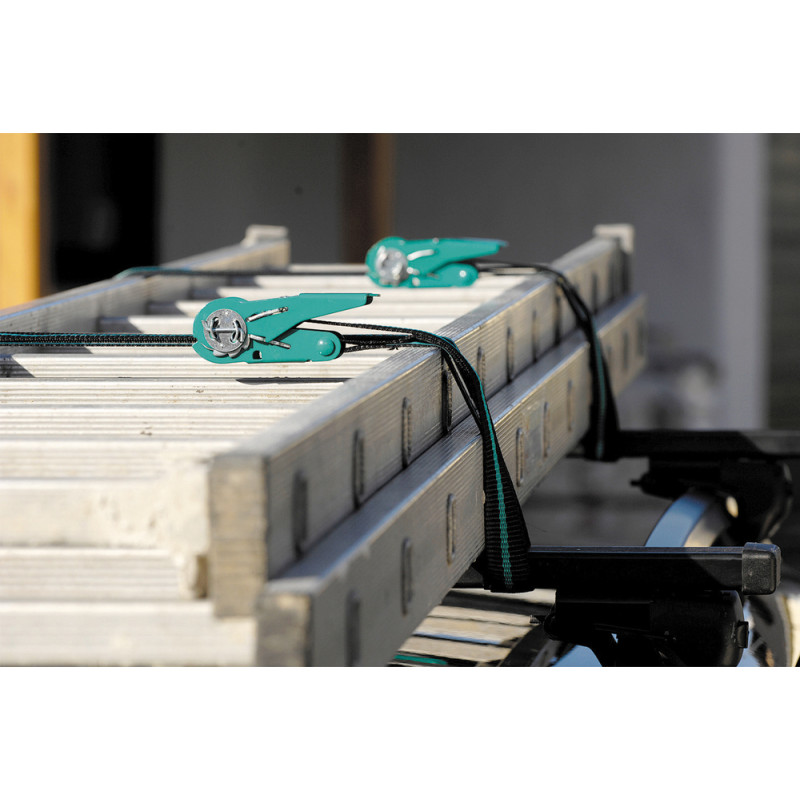 Sangle d'arrimage à cliquet 4 m x 25 mm WOLFCRAFT